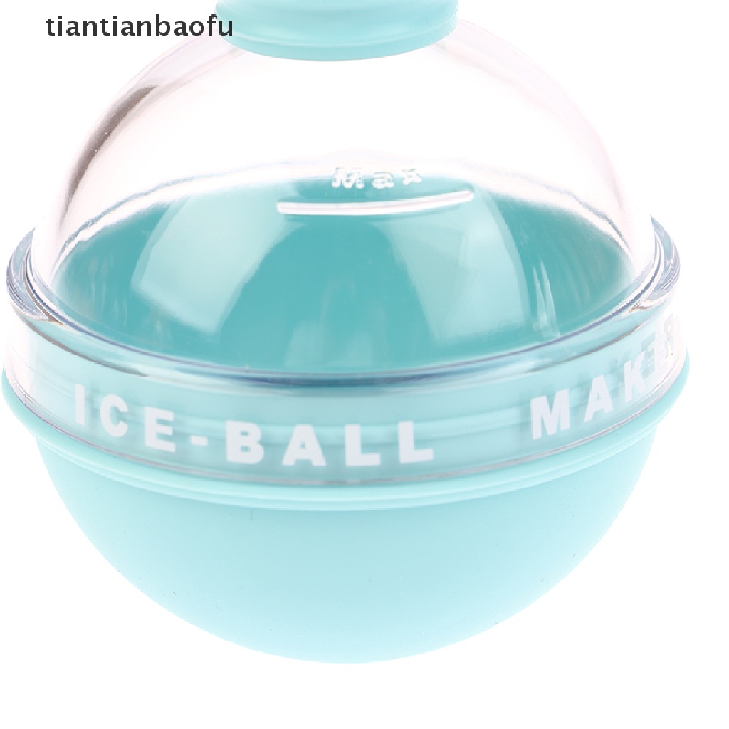 [tiantianbaofu] Food Grade Silicone Ice Cube Tray Cetakan Es Batu Bulat Alat Dapur Ice Ball Mold Butik