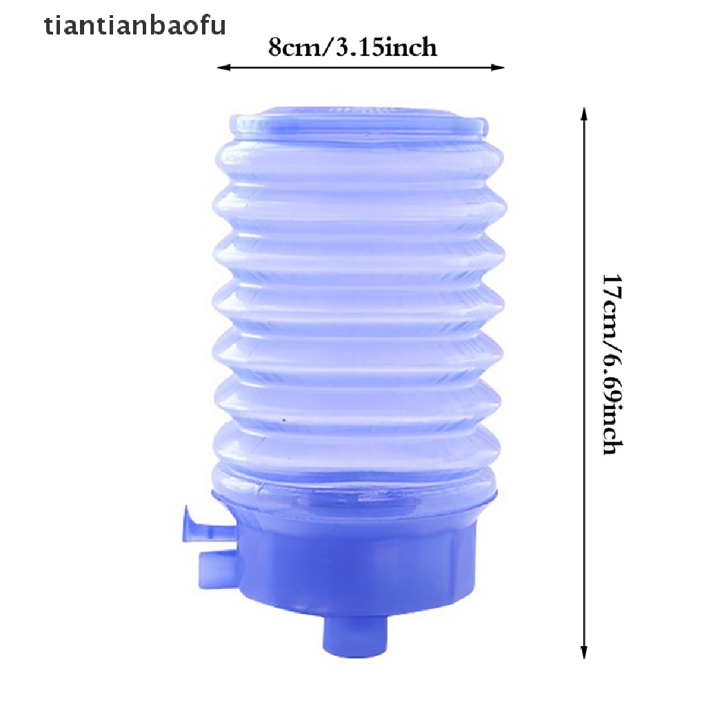 [tiantianbaofu] Baru Bersih Dan Sanitasi Portabel Air Minum Kemasan Tekan Tangan Tabung Yang Dapat Dilepas Butik
