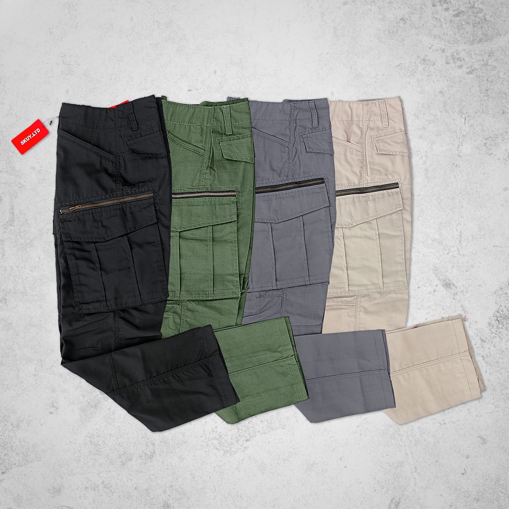 Celana Tactical  Long Cargo Skuy