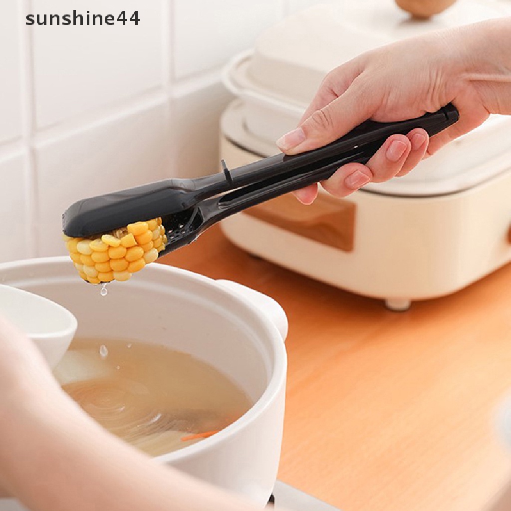 Sunshine Detachable 3in1 Food Clip Tasg Spoon Filter Colander Penjepit Masak Dapur ID