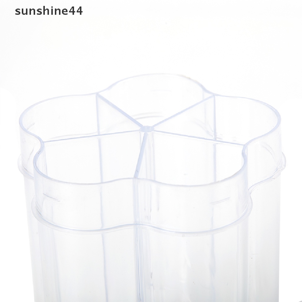 Sunshine Botol Bumbu 5in1 Transparan Sealed Spice Box al Flip Tutup Wadah Toples Bumbu Flap Anti Lembab ID