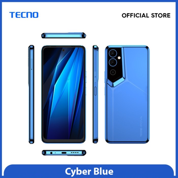 TECNO Pova Neo 2 NFC 4/128 Ram 4GB Internal 128GB Garansi Resmi