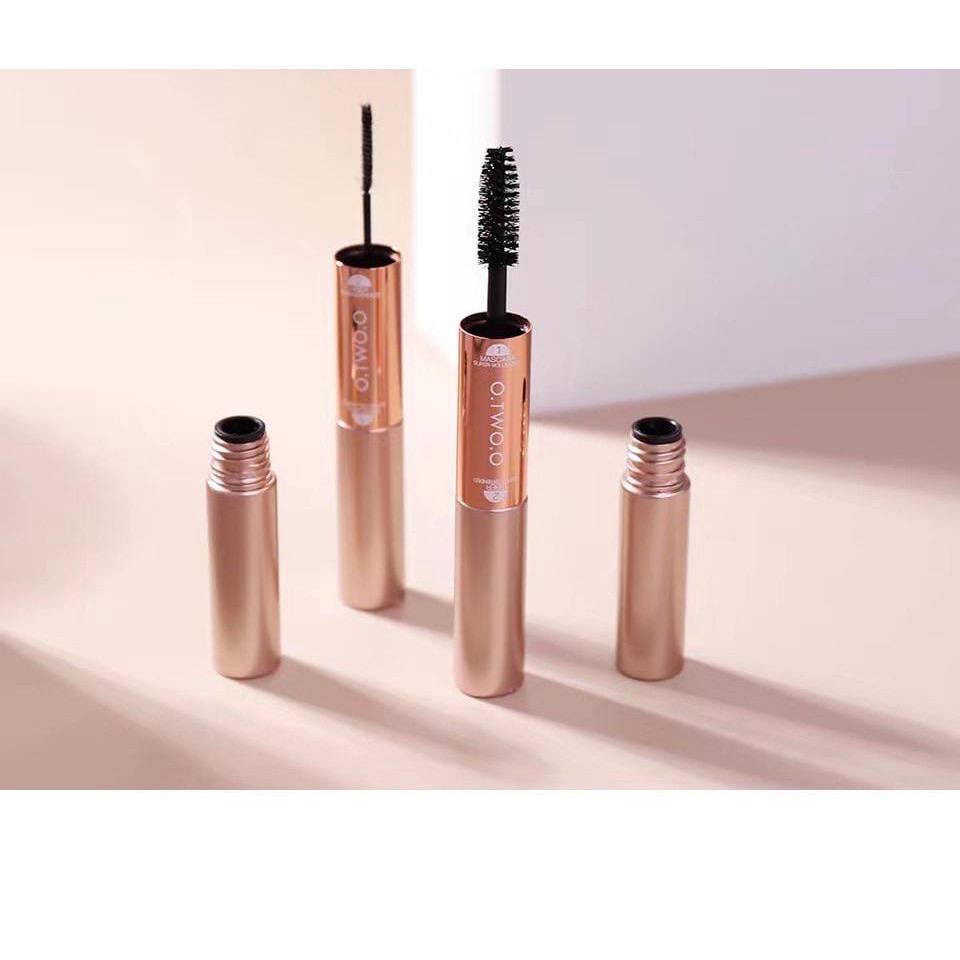 O.TWO.O Miracle Mascara 2 in 1 Silk Fiber Waterproof And Fast Dry 9135 [Emperor]