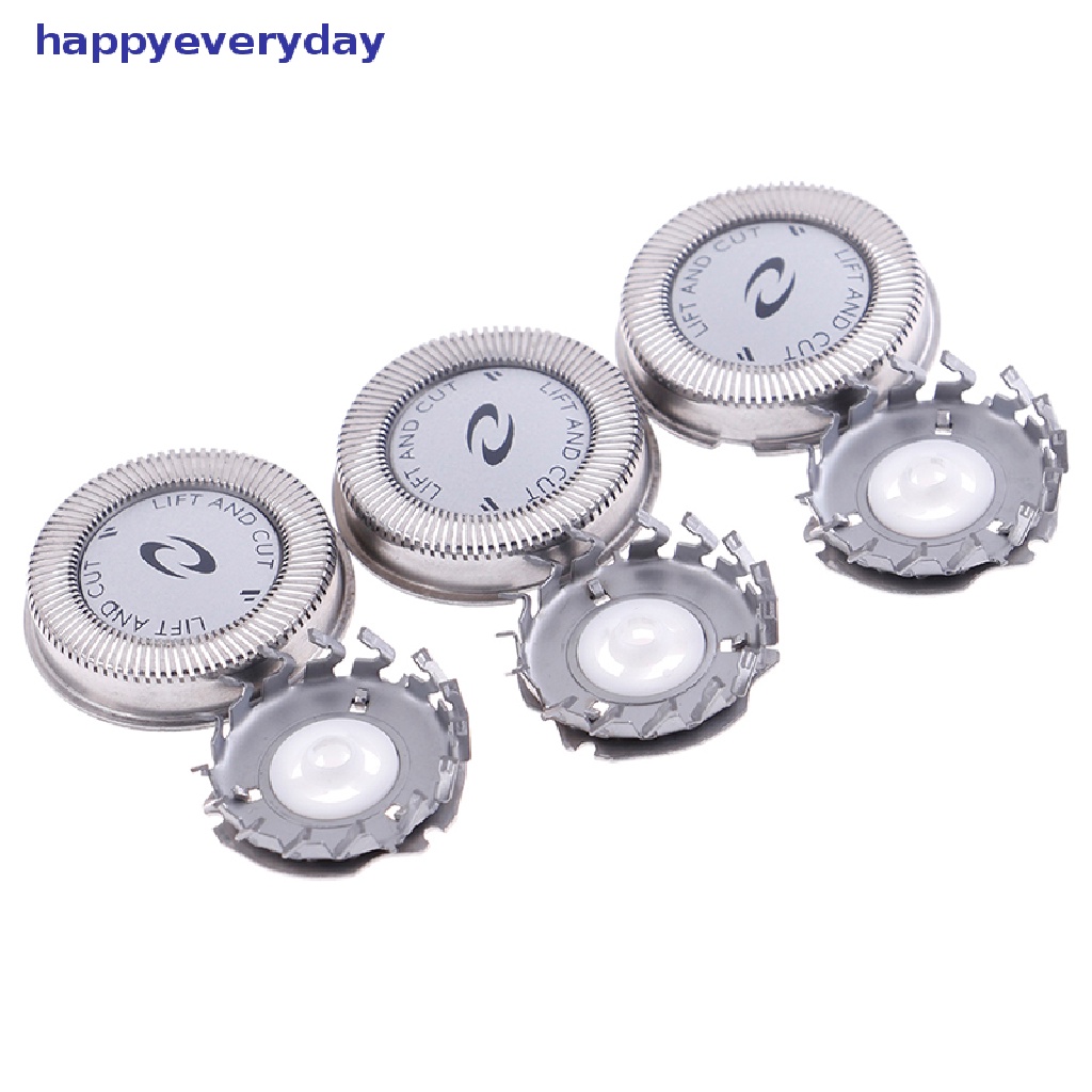 [happy] 1/3pcs Alat Cukur Kepala Pisau Pemotong norelco HQ4 HQ58 HQ56 Pengganti [ID]