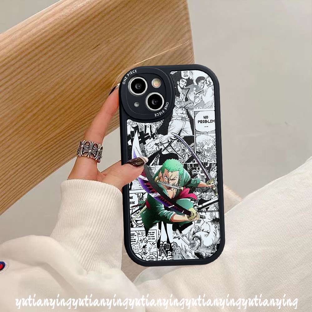 Anime One Piece Luffy Sauron Case Infinix Hot 10T 11s Note 8 10s Hot 10 Lite Hot 11 Play 9 10 Smart 5 6 Cartoon Soft Cover