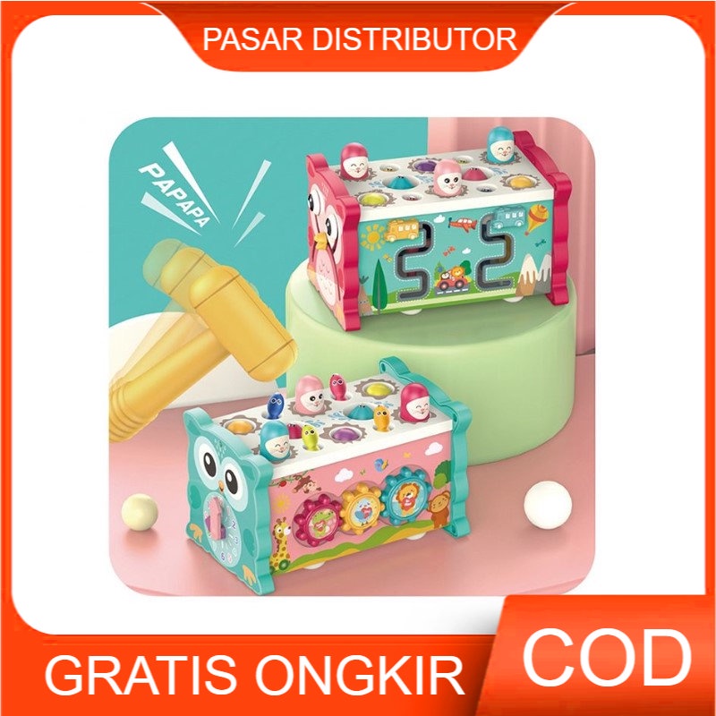 Mainan Anak MAGIC BOX FISHING GAME Pukul Kayu Pancing Wooden Edukasi