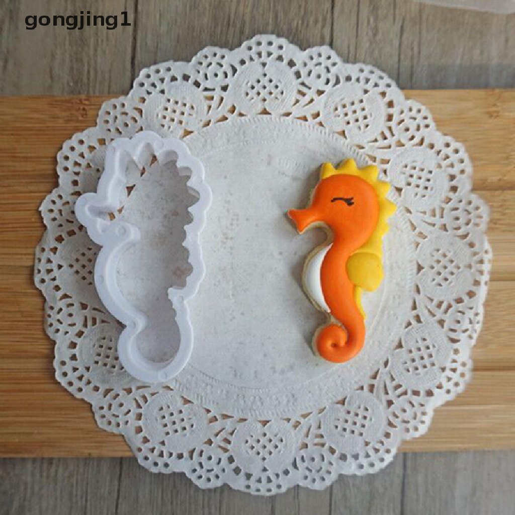 Ggg 8pcs Pemotong Hewan Ikan Laut Sugarcraft Cake Decorag Cookies Cetakan Kue Kering ID