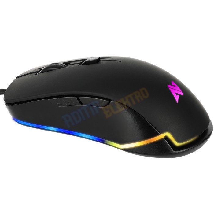 Gaming Mouse ABKONCORE ASTRA AM8 RGB Backlit 7 Button Key Multi Color
