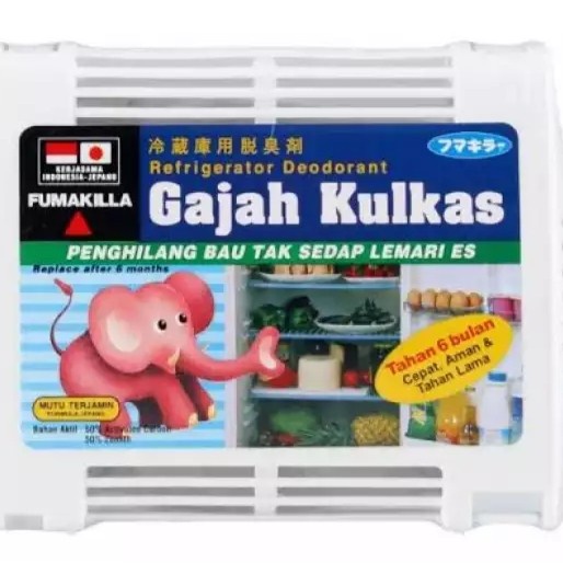 Gajah Kulkas Refrigerator Deodorant Penghilang Bau Lemari Es Gajah Menghilangkan Bau Kulkas Lemari Es Anti Bau Kulkas Lemari Es Penetral Bau Kulkas Lemari Es Refrigerator Menetralkan Bau Lemari Es