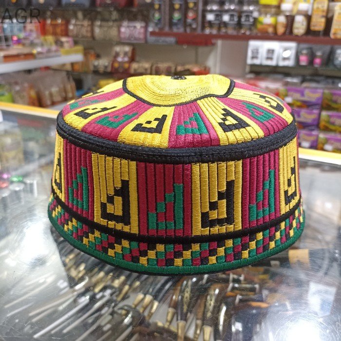 Peci bordiran meukutop motif khas Aceh / Peci Aceh teuku umar