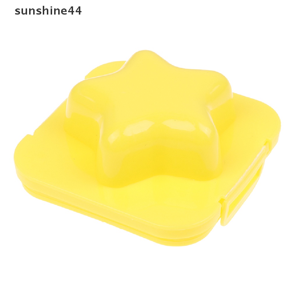 Sunshine Baby Rice Ball Mold Cetakan Kartun Sushi Rice Mold Fish Car Jingle Cetakan Telur Kucing ID