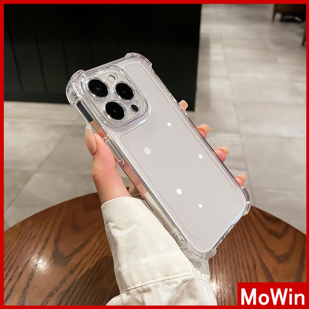 For iPhone 14 Pro Max iPhone Case Acrylic Hard Clear Case Plating Button Airbag Shockproof Camera Cover Protection Black Compatible with iPhone 13 Pro max 12 Pro Max 11 Pro Max