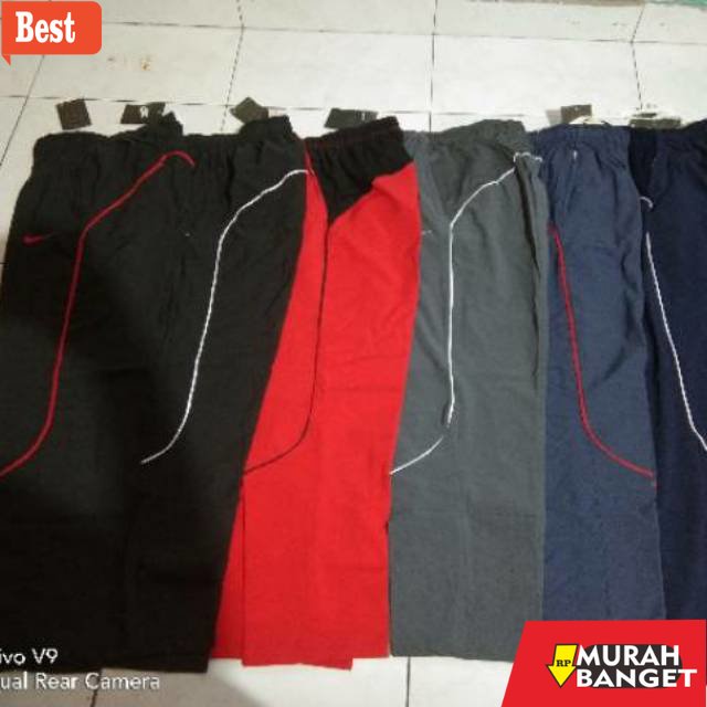 Celana olahraga terbaru- celana training parasut nike gym fitness panjang
