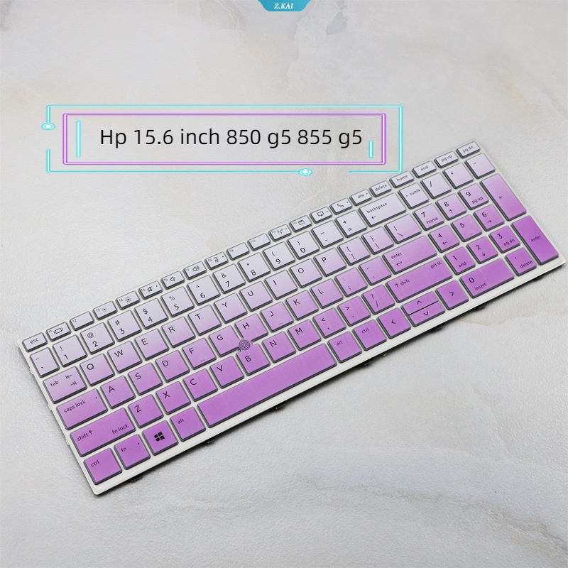 Sarung Keyboard Komputer Untuk Hp 15.6 Inch 850 G5 855 G5 Sarung Keyboard Silikon Untuk Hp 15.6 Inch 850 G5 855 G5 Keyboard Silikon Pelindung Kulit Film Tahan Debu [ZK]