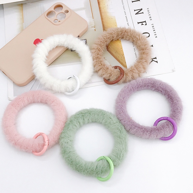 Gelang Berbulu Anti Hilang Bluetooth Earphone Ponsel Case Cover DIY Membuat Aksesoris Untuk Airpods1 2 3 PRO2 4 6 PRO2 PRO4 PRO6 i12 i13 PRO Inpods 12 13 Untuk iPhone