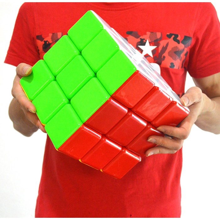 Rubik 3x3 Raksasa Jumbo 18 cm Giant Cube 3x3x3 HeShu Stickerless 18cm