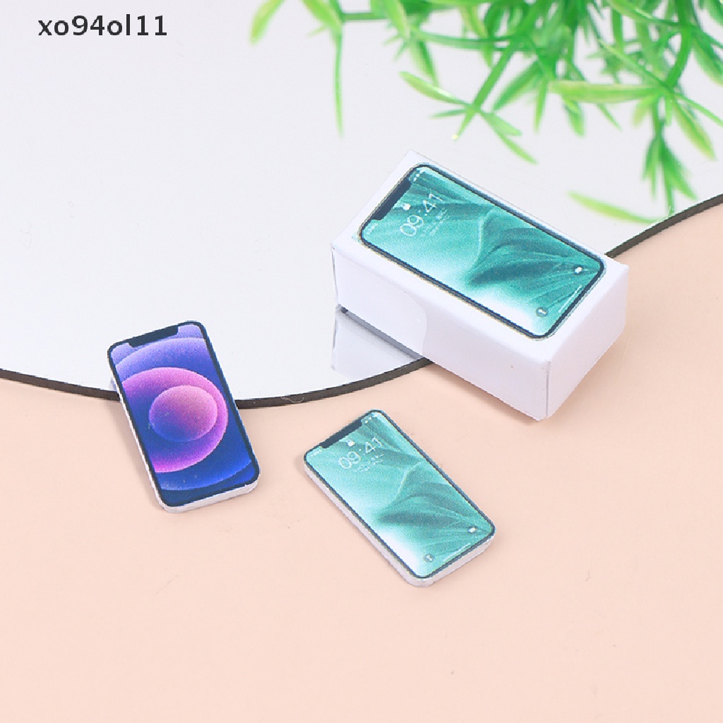 Xo Model Handphone Miniatur Rumah Boneka Skala1:12 Untuk Dekorasi Rumah Boneka OL
