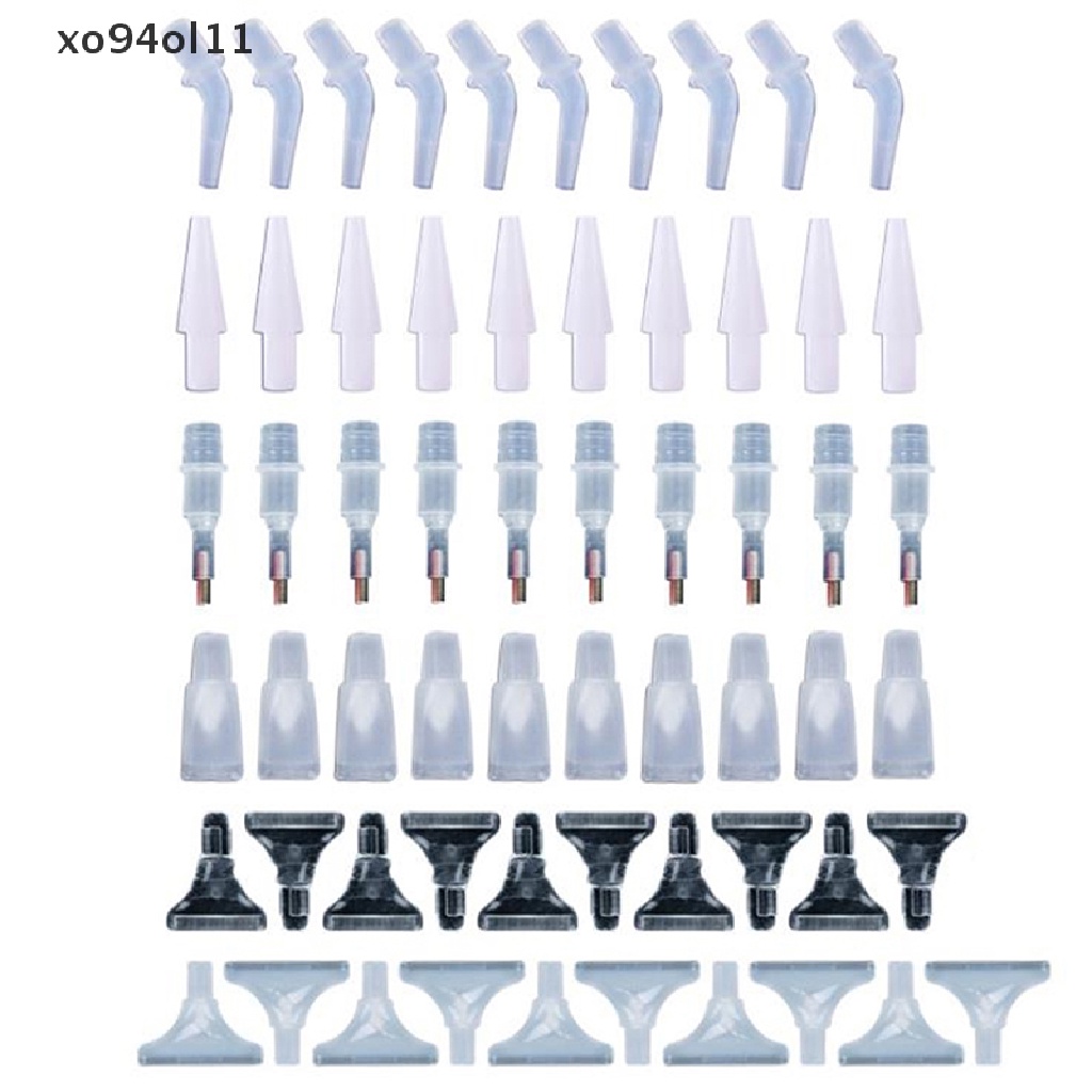 Xo 5D Diamond Paing Titik Pengganti Bor Pens Tip Kepala DIY Aksesoris Tools OL