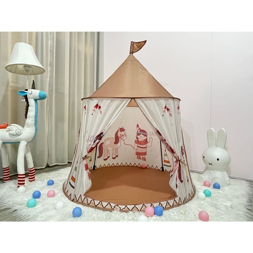 WE Tenda Anak Castle Indian Tenda Princess Anak Model Rumah Tenda Kastil Indian