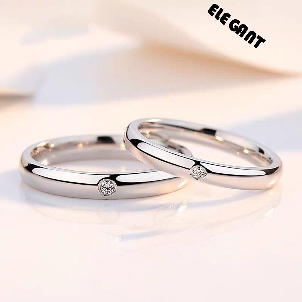 [Elegan] Wanita Cincin Pasangan Dapat Disesuaikan Sederhana Yuta Okkotsu Jujutsu Kaisen Gaya Korea Perhiasan Alloy Hadiah Hari Valentine Gesper Jari