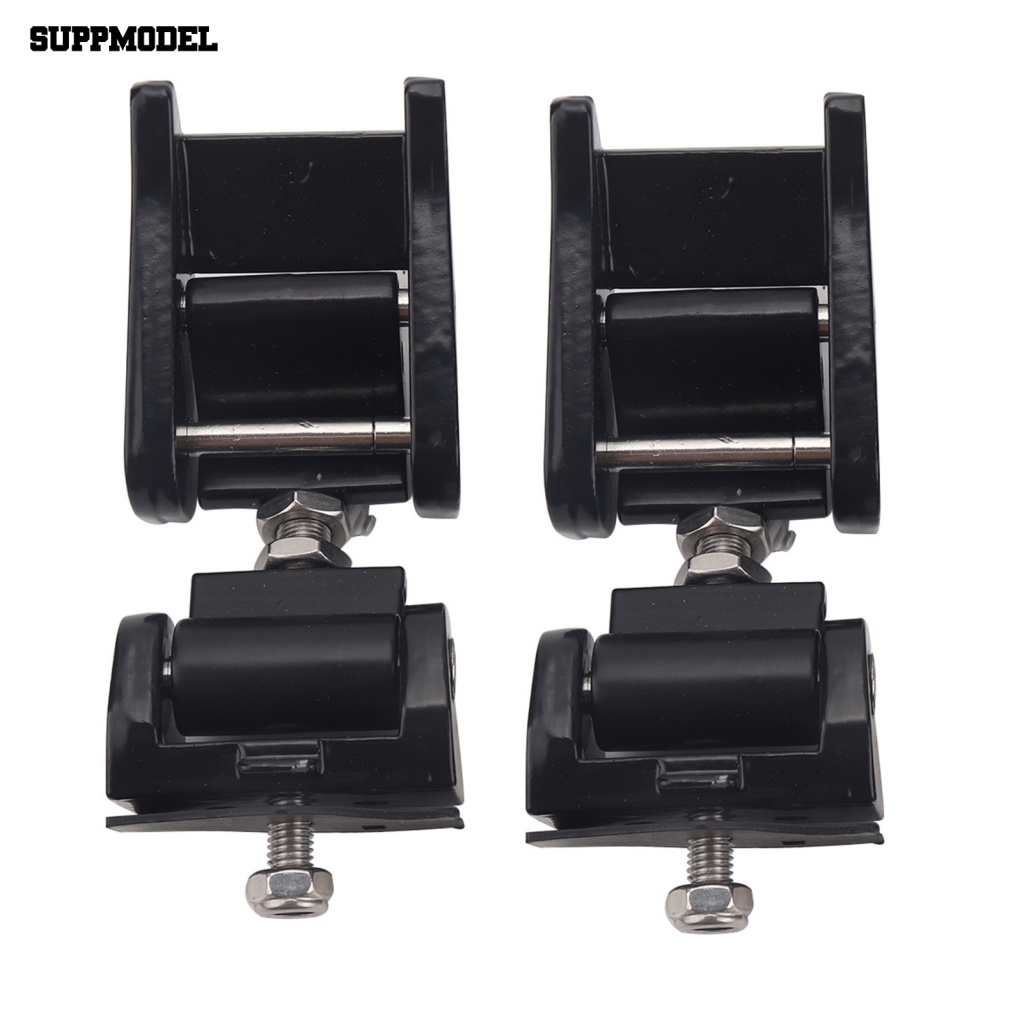 Suppmodel Aluminium Alloy Hood Catch Kit Aluminium Alloy Black Hood Catch Kit Nyaman Untuk Wrangler JK Tanpa Batas 2007-2017
