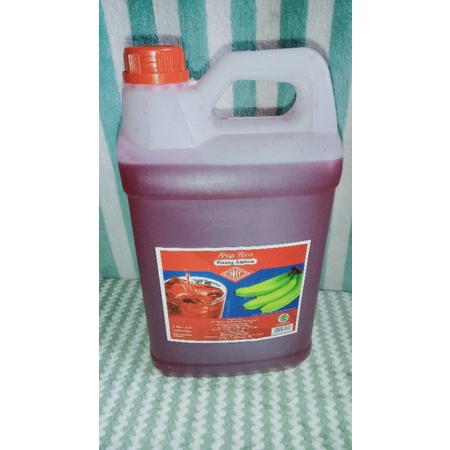 

sirup DHT pisang Ambon asli Makassar isi 5 liter