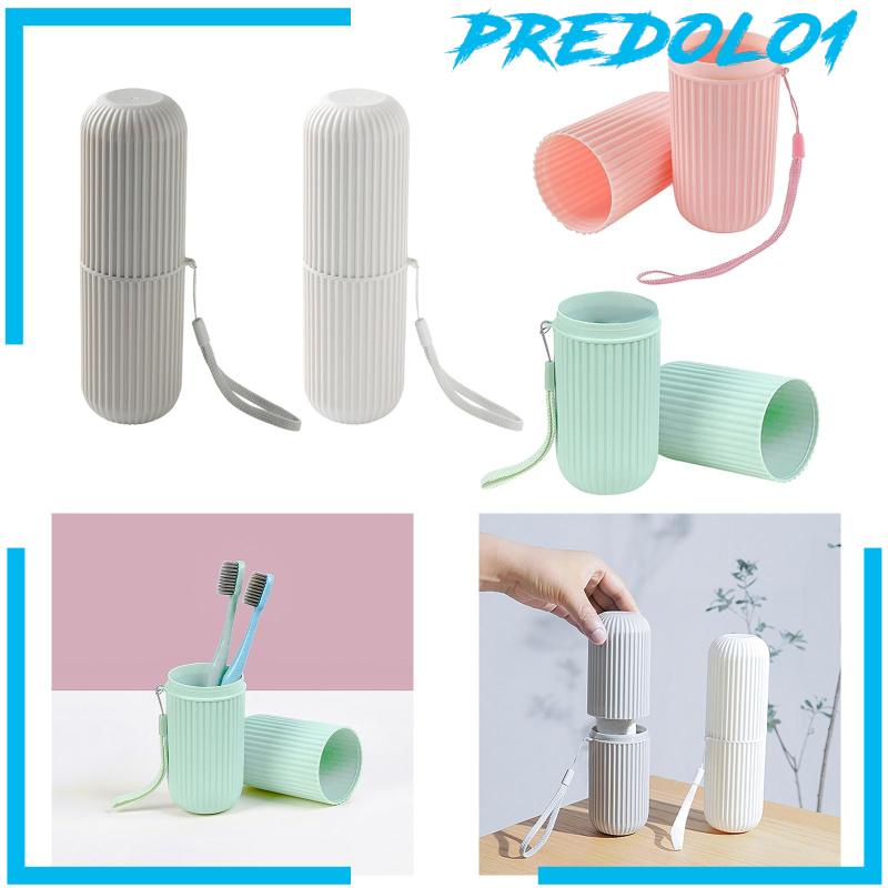 [Predolo1] Business Trips Wash Cup Holder Anti Debu Untuk Keperluan Sehari-Hari Sekolah