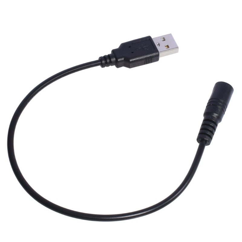 Cre 30cm USB Ke DC 5.5x2.1mm 5V Kabel Power Male to Female USB Barel Konektor Kabel Charger Untuk Router Kipas Kecil Berbicara