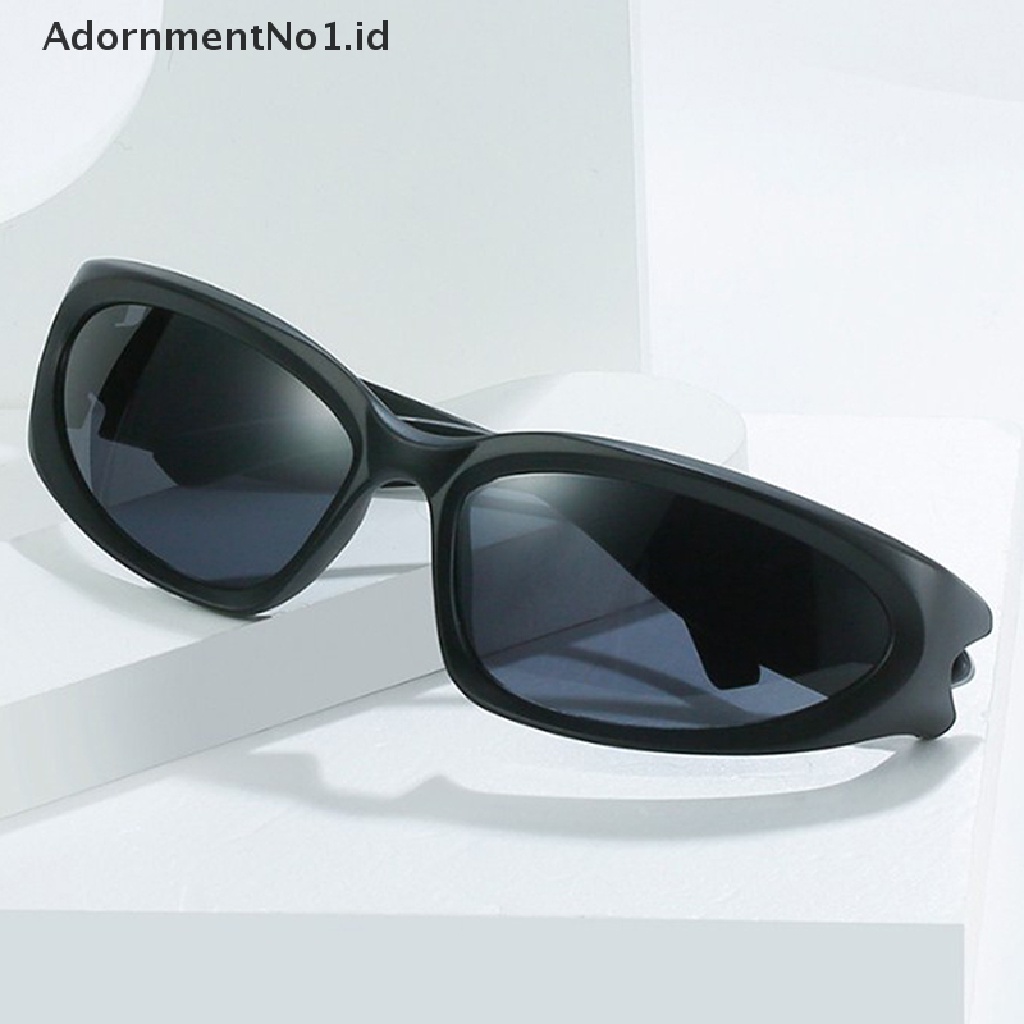 [AdornmentNo1] Kacamata Hitam Punk Untuk Pria Wanita Merek Desain Kacamata Matahari Cermin Sport Unisex Pria Kacamata Driver Vintage Shades Oculos UV400 [ID]