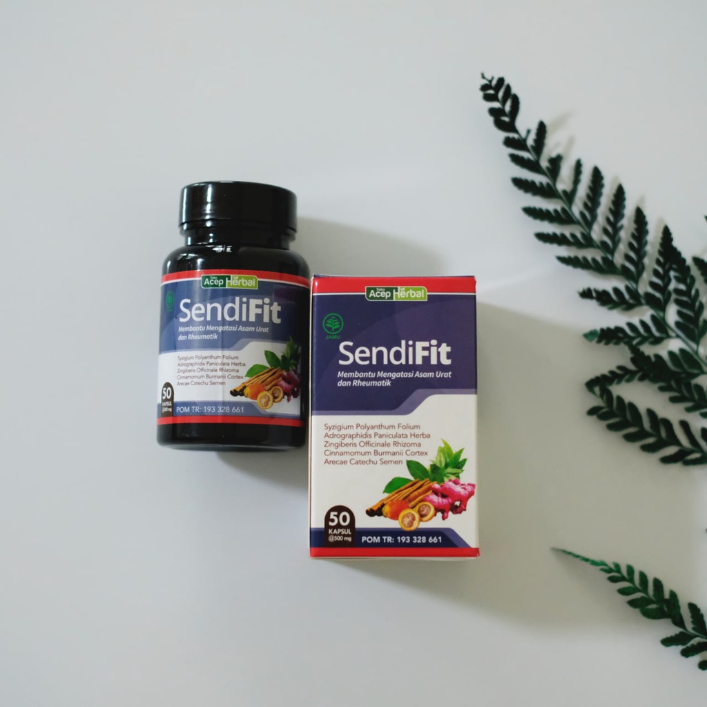 Sendifit Sehat Sendi Asli 100% Original Obat Herbal Untuk Mengatasi Asam Urat Rematik Sendi dan Tulang ORIGINAL