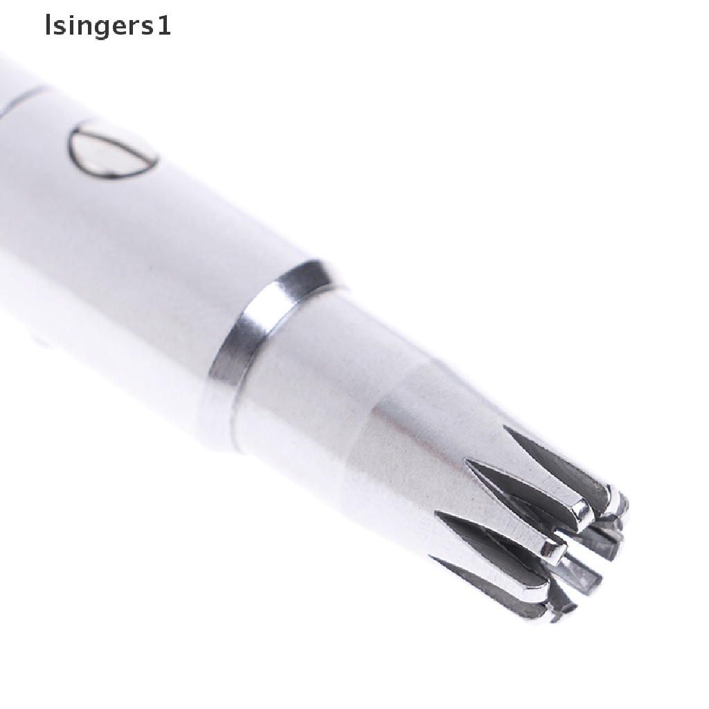 [lsingers1] Alat Cukur Hidung Manual Stainless Steel Penghilang Rambut Tidak Perlu Butik