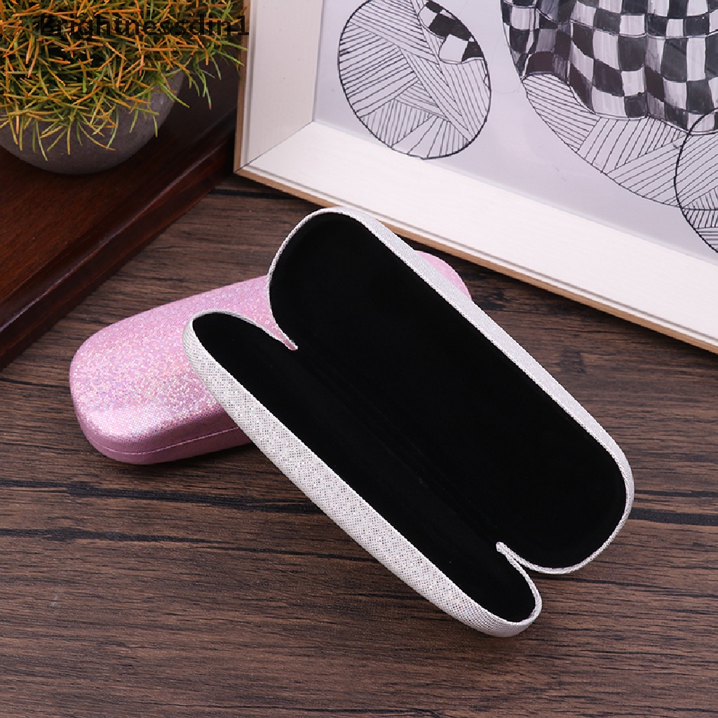 [Brightnessdin1] 1pc Compression PU Leather Myopia Glasses Case Peluru Gesper Kotak Kotak Penyimpanan Butik