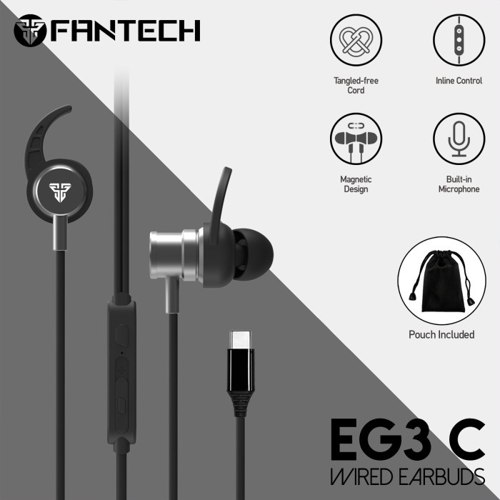 Fantech EG3C Earphone Gaming Type C EG-3C