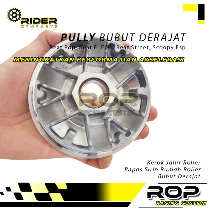 Upgrade Rumah Roller Racing Set Pully Beat Fi Pop Street Scoopy Esp Vario 110 Fi