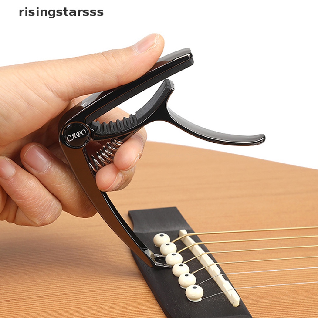 Rsid Span-new Capo Gitar Metal Untuk Akustik/Elektrik/Classic Trigger Change Tune Key Clamp Jelly