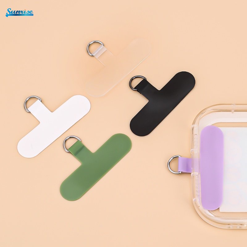Halus Yang Dapat Dilepas Tahan Lama Ponsel Tetap Aman Lanyard Kartu Baru TPU Dapat Disesuaikan Anti-Hilang Sederhana Bergaya Leher Cord Tali Klip Snap Tali Patch