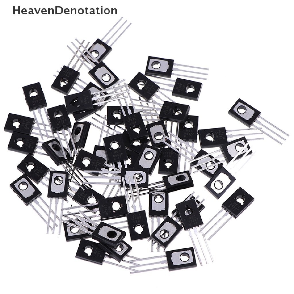 [HeavenDenotation] 50pcs/lot Transistor Triode 2SD882 3A/40V TO-126 NPN Power New HDV