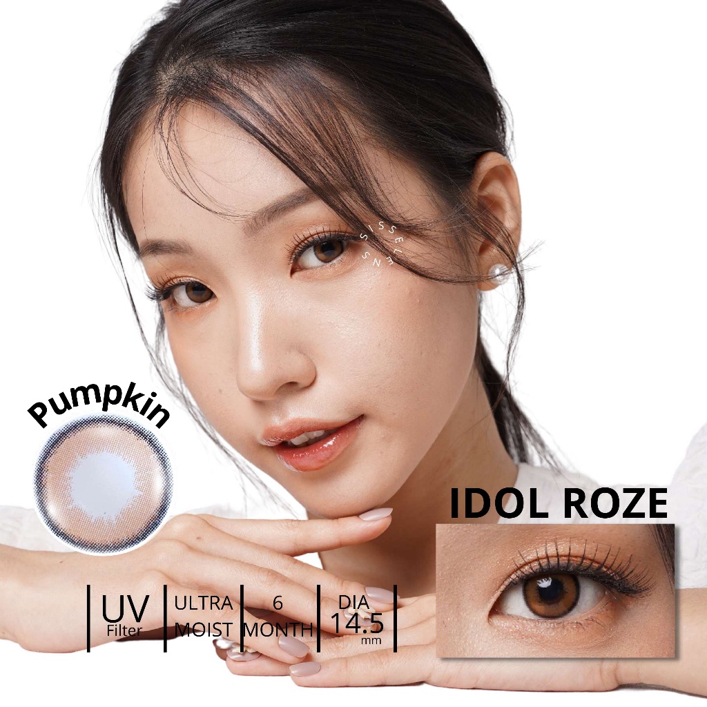 SOFTLENS i-DOL ROZE DIA 14.50MM MINUS (-2.75 s/d -6.00) / IDOL ROZE / BS