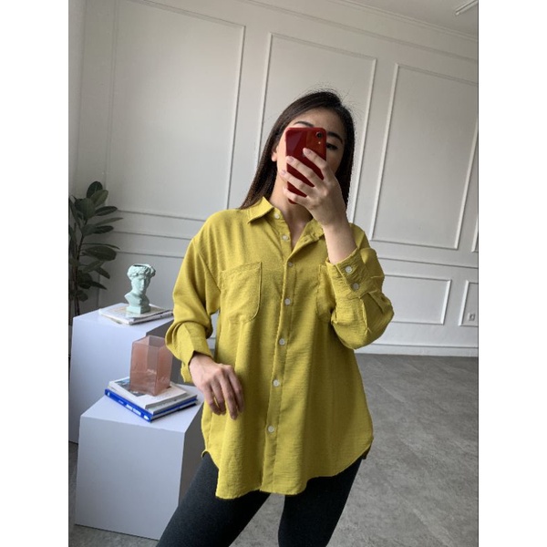 APRIL SHIRT kemeja tangan panjang busui friendly