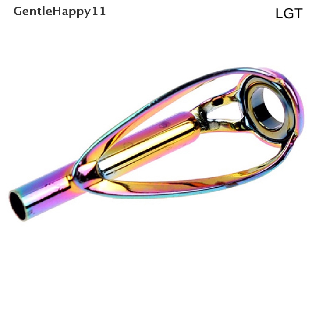 Gentlehappy 1pc Sliver/Rain Top Tip Guide Ring Bebas Kusut Untuk Memancing Pancing Berputar Aksesoris id