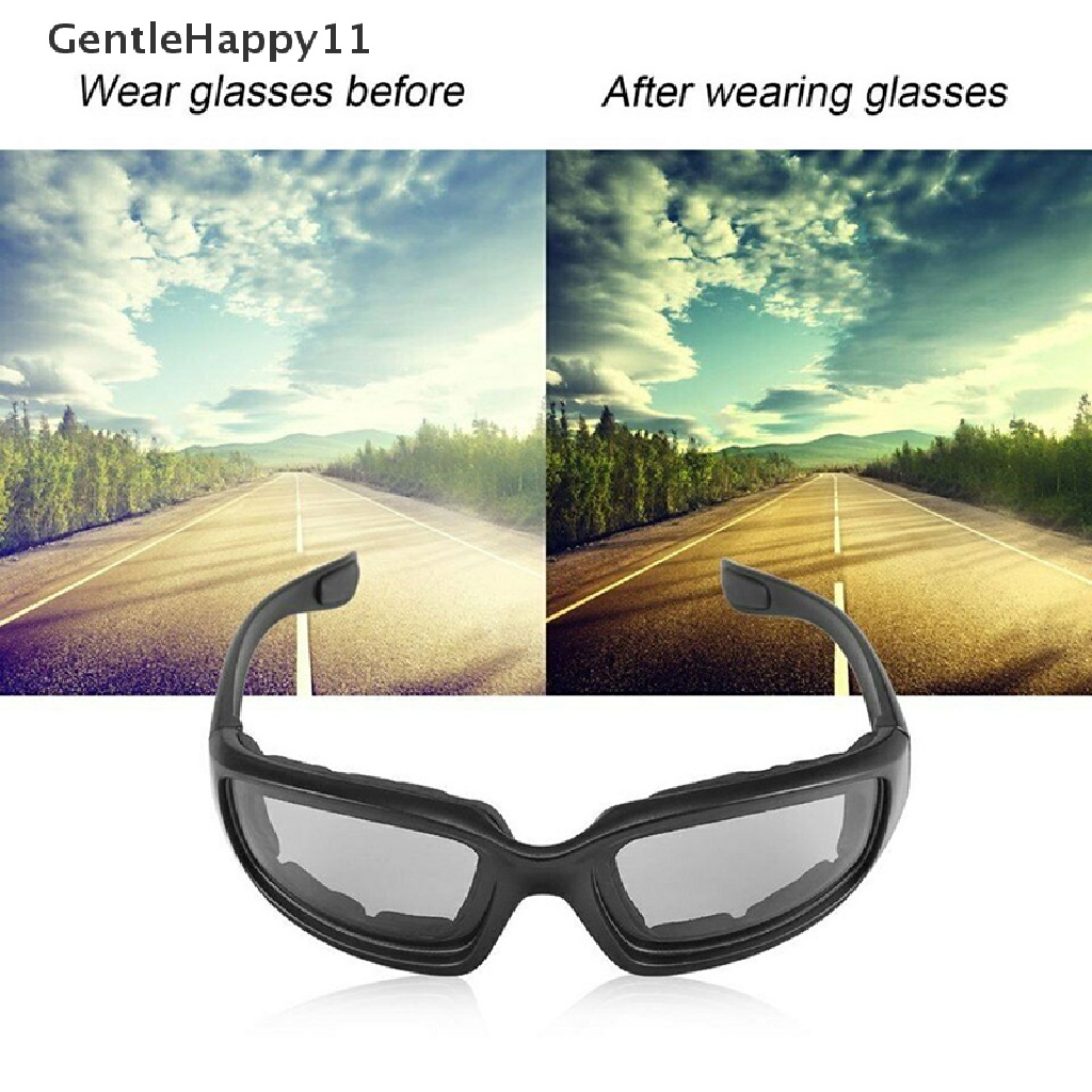 Gentlehappy Kacamata Motor Anti Silau Polarized Malam Mengemudi Lensa Kacamata Sunglasses id