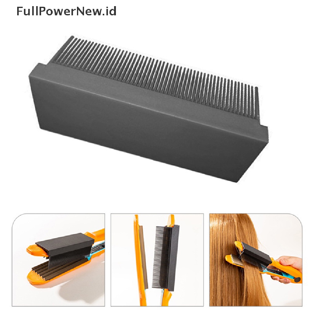 Power Women Straightening Comb Attachment Cocok Meluruskan Rambut Flat Iron Compact ID