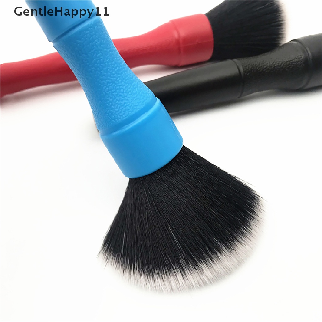 Gentlehappy Sikat Pembersih Portable Ultra Soft Alat Detailing Rambut Dashboard Kondisi Udara id