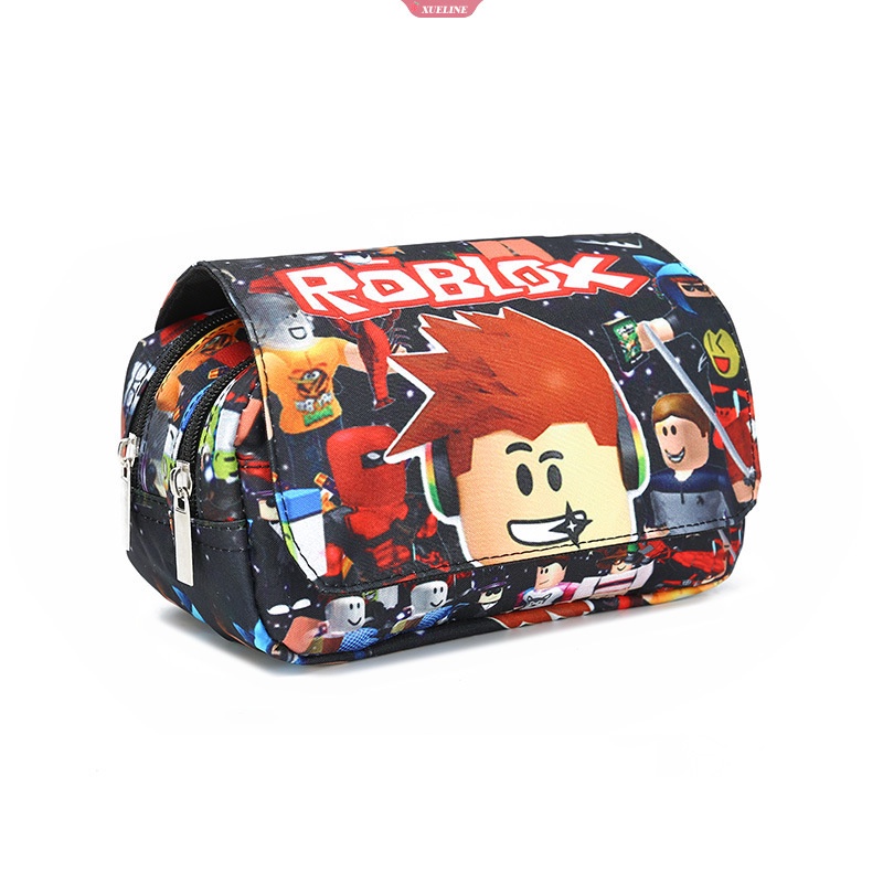 High Quality Tas Kartun Anak back to school Perlengkapan Kosmetik Anak Laki-Laki Perempuan stationary kids Roblox pencil case bags [ZXL]