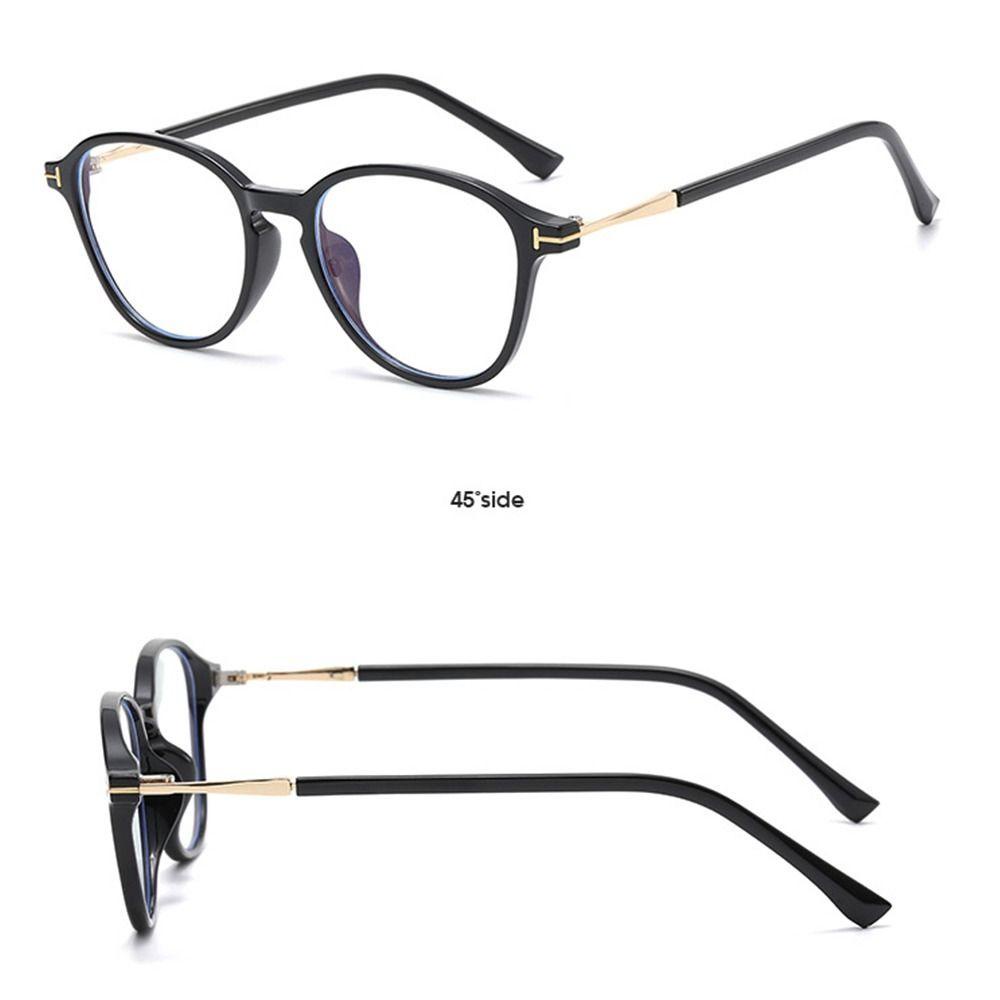 Nanas Kacamata Pria Leopard Clear Optical Stripes Frame