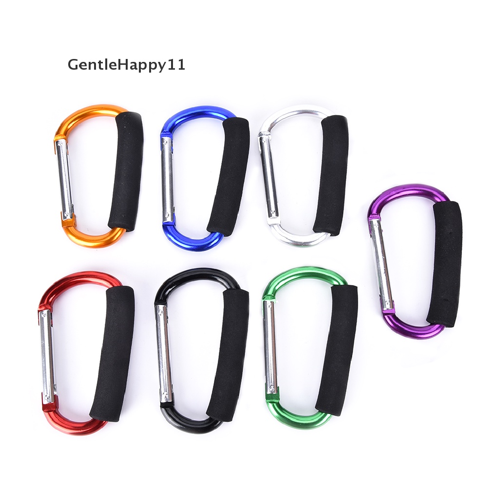 Gentlehappy Pram Pushchair Shopping Bag Hook Carabiner Besar D Ring Buggy Mummy Clip id