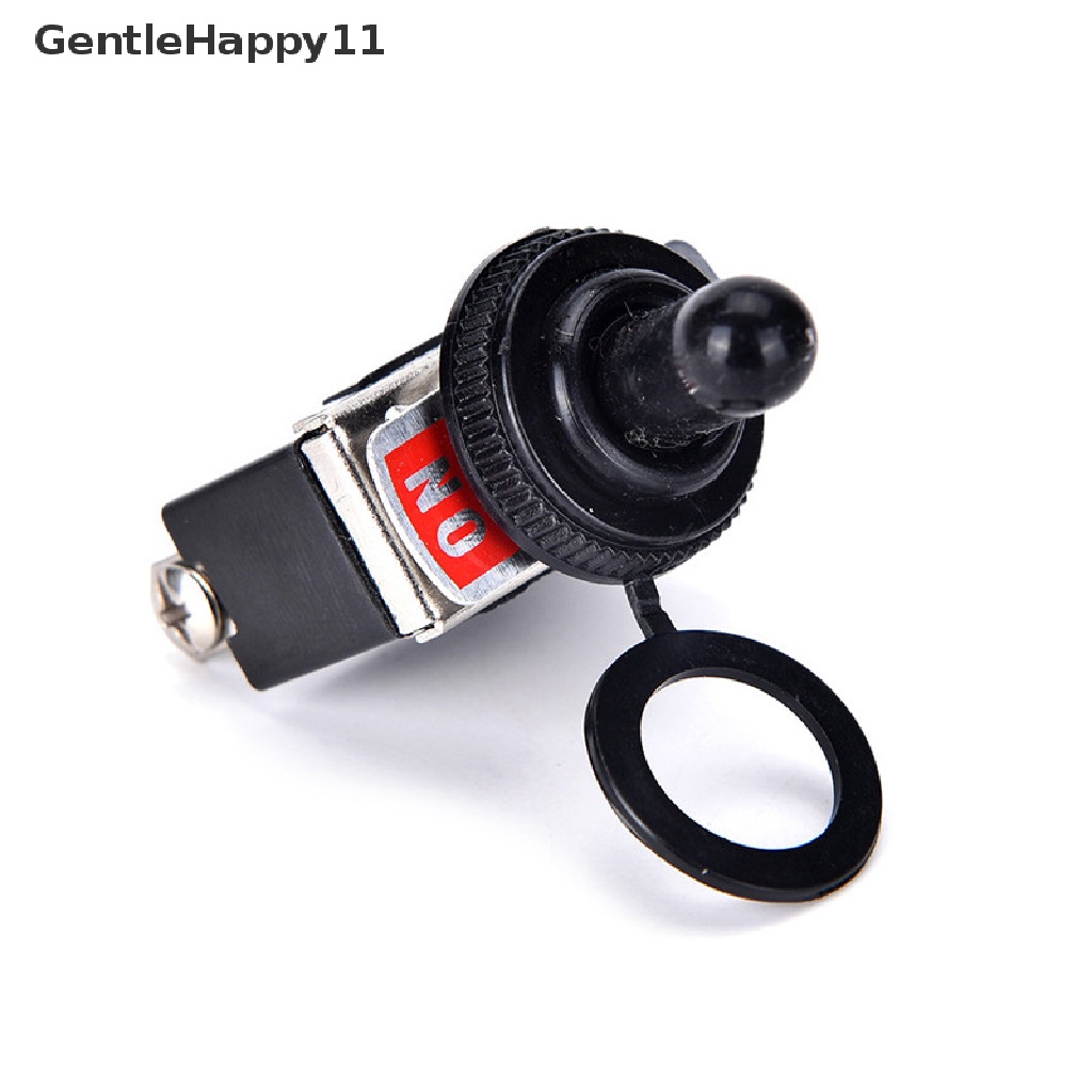 Gentlehappy SPST 2Pin Heavy Duty 20A 125V ON/OFF Rocker Toggle Switch Tahan Air Boot id