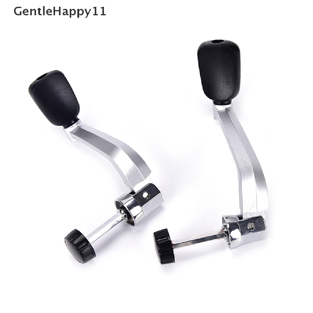 Gentlehappy Gulungan Pancing power hard handle Plastik Hitam Engkol Engkol arm spinning reel id