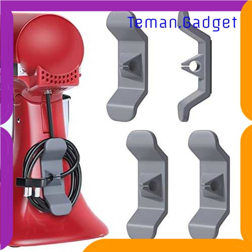 TG - ATK Striveday Klip Kabel Organizer Peralatan Elektronik Dapur 4 PCS - KR71