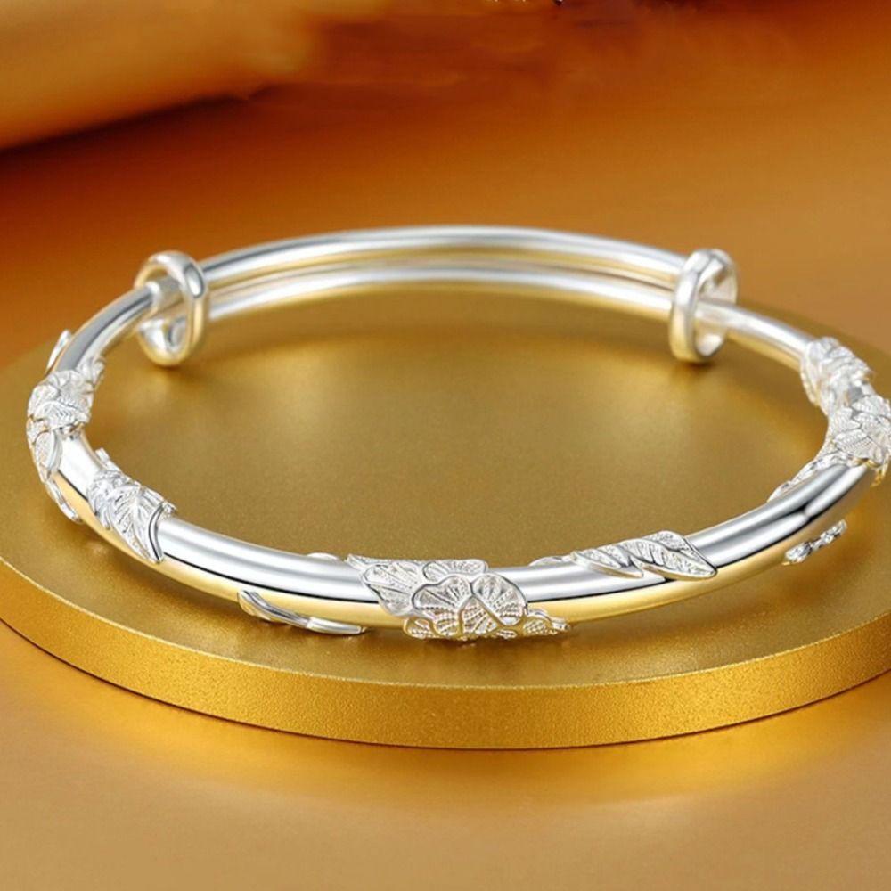 Mxbeauty Wanita Bangle Fashion Indah Pesta Perhiasan Mewah Manis Bell Vintage Fashion Jewelry